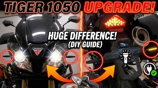 Motorcycle LED indicator conversion - DIY