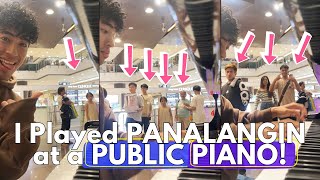I Played PANALANGIN by Apo Hiking Society at a Public Piano!| Public Piano Cover