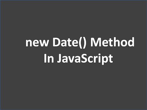 Core JavaScript Tutorial-21 || new Date() Method In JavaScript || javaScript For Beginners ||