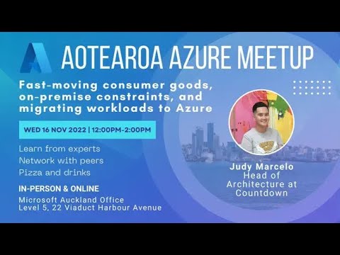 Fast moving consumer goods, on premise constraints, and migrating workloads with Judy Marcelo