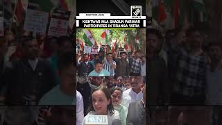 J&K BJP MLA Shagun Parihar participates in Tiranga Yatra, lauds Op Sindoor