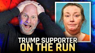 Trump Supporter ON THE RUN After Threatening Democrats