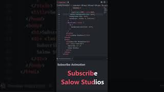 Youtube Subscribe Animation HTML and CSS tutorial for beginners 2022 #shorts  #codingforkids
