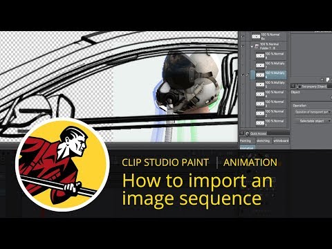 How to Import an Image Sequence (Clip Studio Paint Animation)