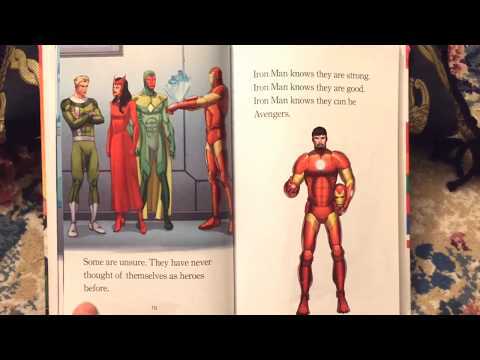 The Avengers Battle With Ultron Read Along Story Book For Kids