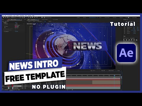 News Intro  -  After Effects Template Tutorial - 37222401 Videohive