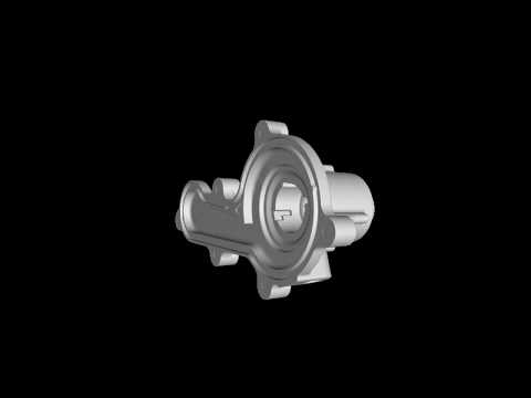 アルミダイカスト設計値比較 Aluminum die casting part to CAD comparison