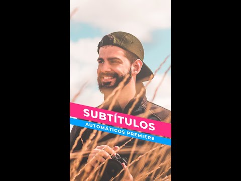 SUBTITULOS AUTOMÁTICOS en PREMIERE PRO | TUTORIAL Definitivo