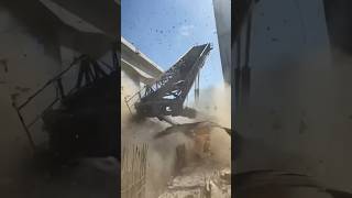 Beam Transporter Collapses - Concrete Beam Drops #HighSpeedRail #ConstructionFail