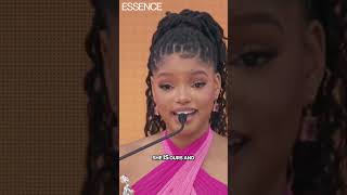 Halle Bailey thanks fellow black women in Hollywood for their support #blackwomeninhollywood