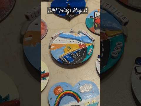 Fridge magnet making workshop ☺️