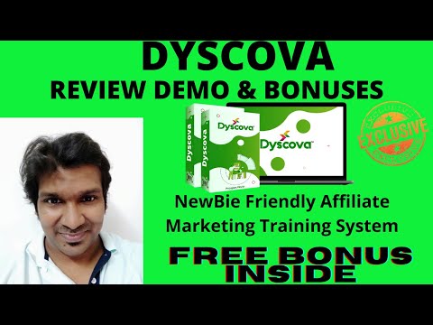 Dyscova Review 🛑🛑WARNING 🛑 GET Dyscova  WITH MY $ BONUSES FOR YOU!! Best Affiliate Marketing cour