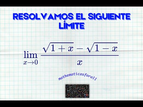 Límite indeterminado con racionalización