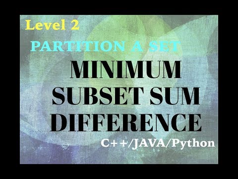 Partition a set with given constraints (using Recursion)