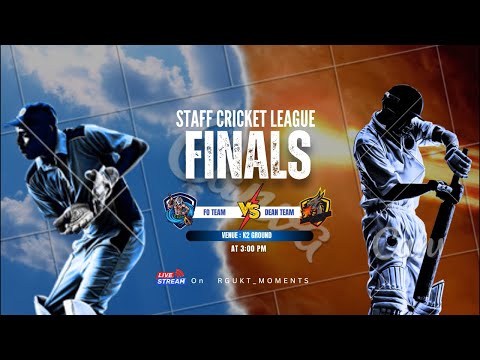 STAFF CRICKET LEAGUE LIVE🚨