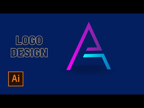 Illustrator Tutorial - Letter logo in Adobe Illustrator #illustratorlogo