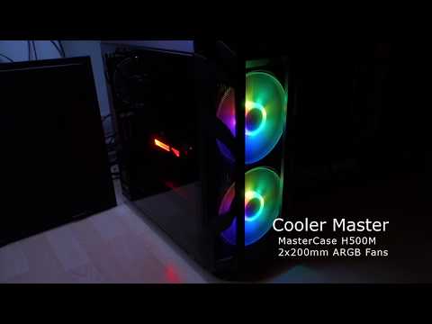 Impressions of COOLER MASTER MASTERCASE H500M ARGB Fans