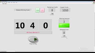 Slot Machine using LabView
