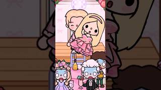 💔 He Made Me His Fake Girlfriend at His Father’s Wedding🎉😡#tocaboca #tocalifeworld #shorts