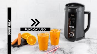 Función Jugos en Máquina para Leches Vegetales Good Milk
