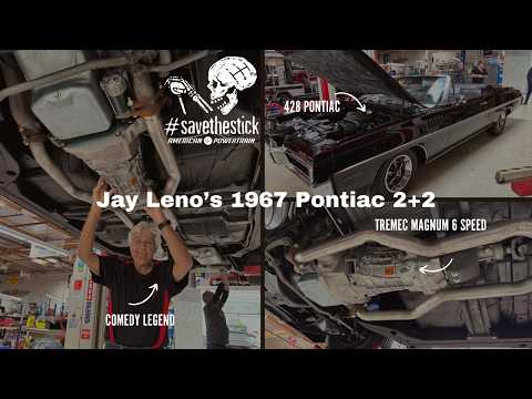 Jay Leno's 1967 428 Pontiac 2+2 Convertible With American Powertrain TREMEC Magnum 6 Speed Kit