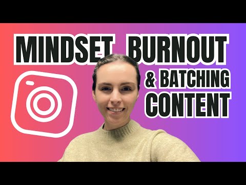 Mindset, Avoiding Burnout, and Batch Content Creation - Writers' Reels Challenge March 2025