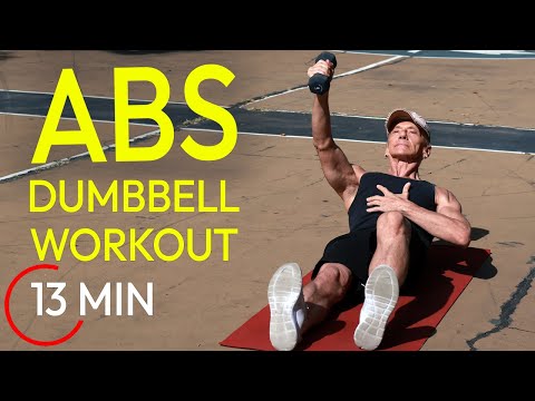 Dynamic 13-Minute Ab Workout with Weight for a Shredded Six-Pack