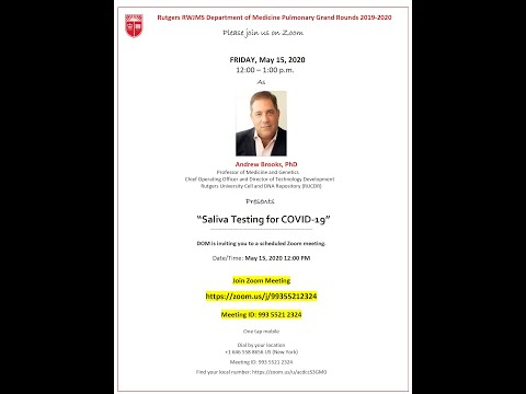 Saliva Testing for COVID-19