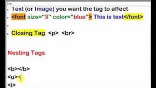 Understanding HTML tags part 2