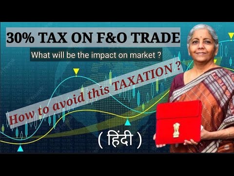 30 % TAX on F&O trade? If it is implemented What to do next ? #samco #fyers