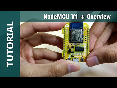 ESP8266 NodeMCU V1 WiFi IOT Arduino IDE Compatible Module Overview