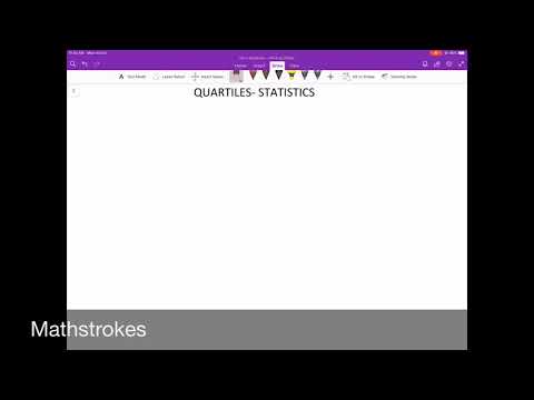 Quartile deviation and coefficient of quartile deviation