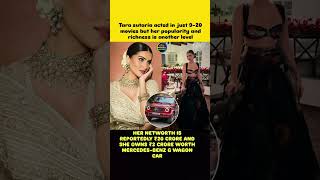 Tara sutaria acted in just 9-20 movies but her popularity#new #trending #shorts #video