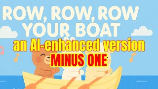 ROW, ROW, ROW YOUR BOAT (minus one) | an AI-enhanced Nursery Rhyme