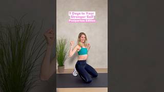1 Week, 7 Moves 🔥 Quick Workout for Busy Moms #shorts #fitnesschallenge