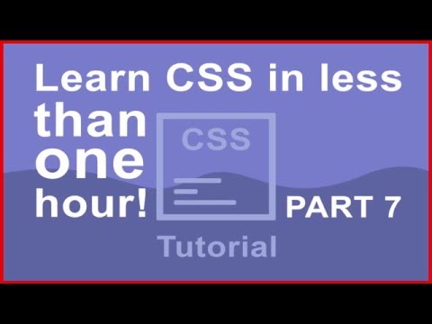 CSS Crash Course for Beginners - Margin, Padding, Height, Width - Part 7
