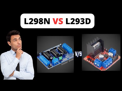 How to use l298n and l293d Motor driver | difference between l298n and l293d #l298n #l293d #arduino