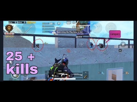 ⭕PUBG MOBILE ⭕: he is The best Campers in the World 😋 25+kills 🙏