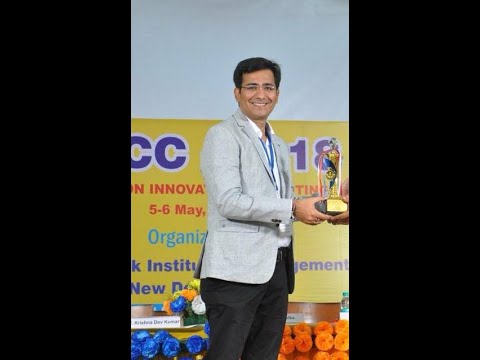 Dr. Ashish Khanna : International Conference on Innovations and Ideas towards Patents (ICIIP - 2021)