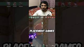 How My Placement Games are Going in New Act - #shorts