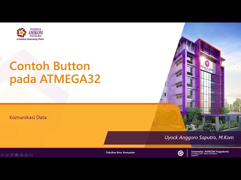 Contoh Button Pada ATMEGA32