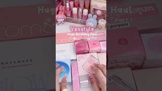 YesStyle Haul🌺 #kbeauty #makeup #unboxing #haul #romand #peripera #korean #wonyoungism #shorts #fyp