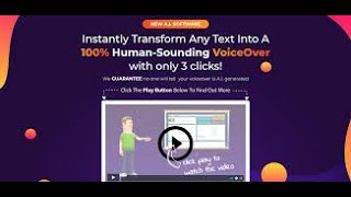 Transform Any Text Into A100% Human-Sounding Voice-Over Text2Speech