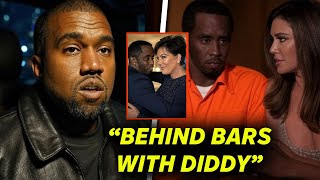 Kanye West REVEALS How Kim & Kris Jenner Are Covering Up Allegations Against Diddy’s Victims!