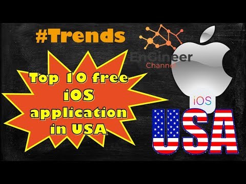 Top 10 free iOS application in USA #Trends