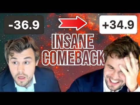3 DEAD LOST positions that Carlsen Miraculously won #chess