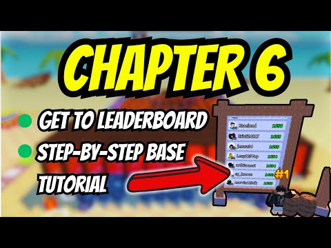 NEW STRONGEST CHAPTER 6 BASE DESIGN IS HERE! (Roblox build ur base)