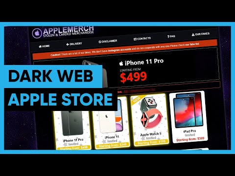 A BRAND NEW DARK WEB Apple Store!