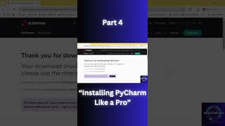 Part 4: “Installing PyCharm Like a Pro”#PyCharm #PythonIDE #DeveloperTools