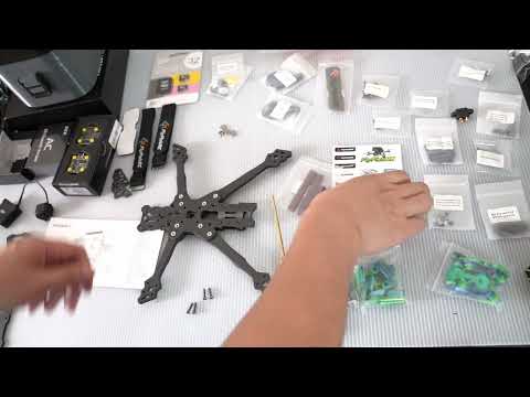 FlyFishRC Volador VD5 VX5 VD6 VX6 Frame Build [No Audio]